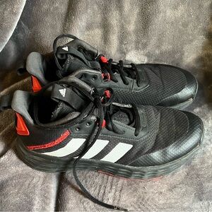 Black and Red Athletic Sneakers